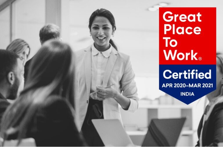 Globallogic recognized as ‘great place to work certified company’ 2020 in india