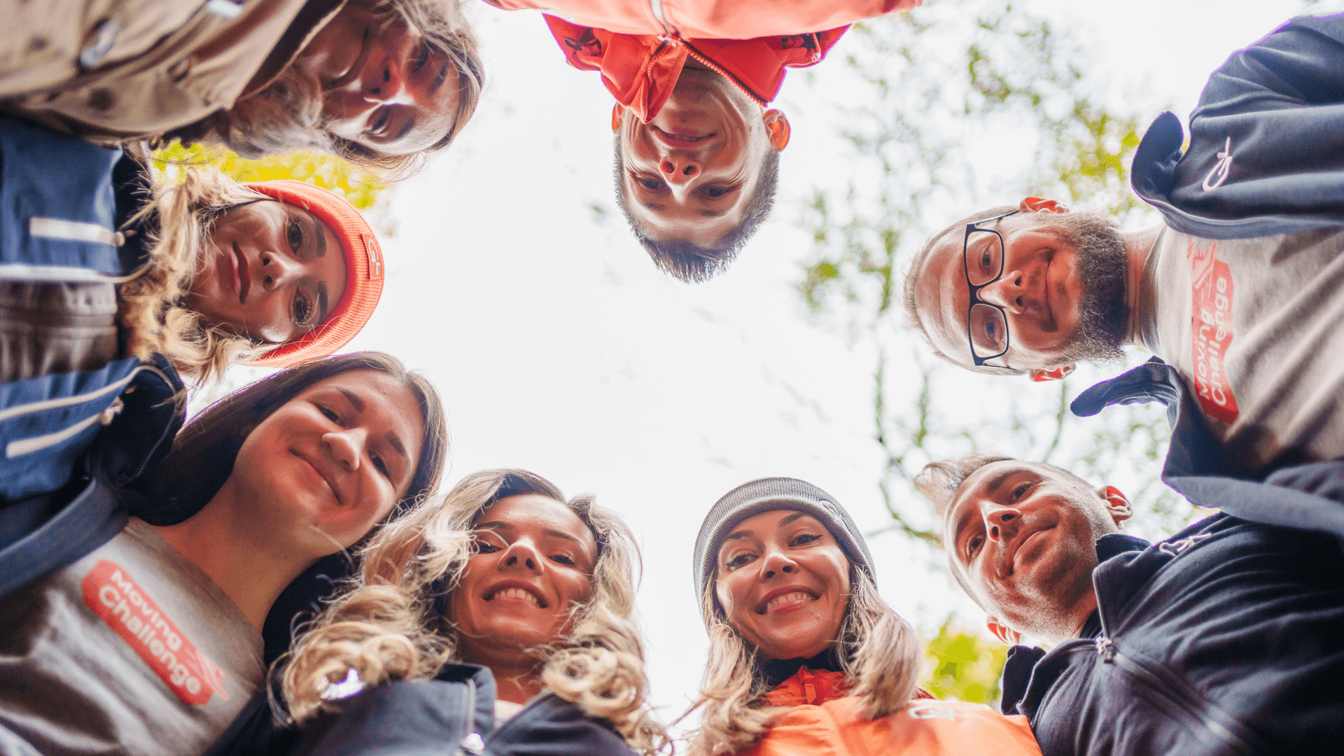 Simona and the Moving Challenge participants in Cluj-Napoca 