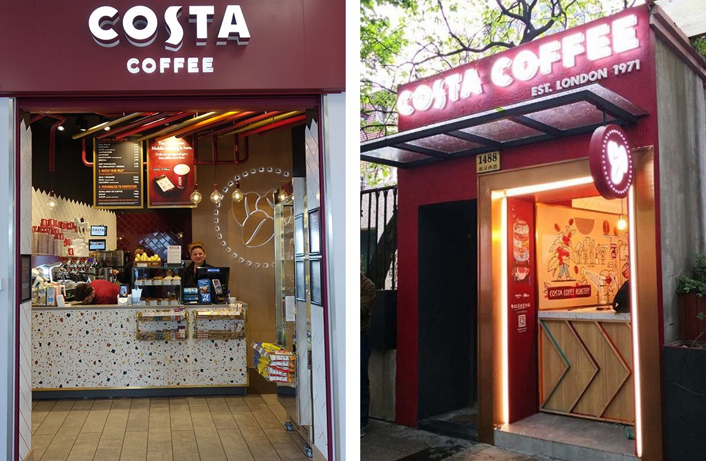  Costa coffee stores