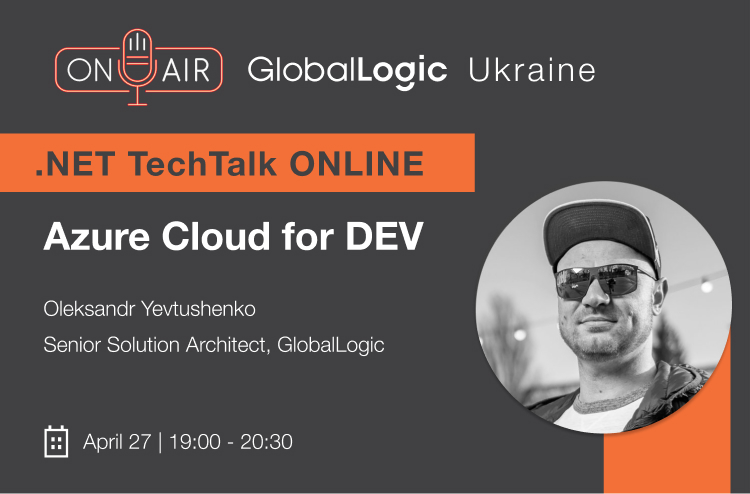 .NET Online TechTalk “Azure Cloud for DEV”