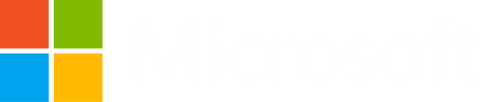 Microsoft Logo White Transparent