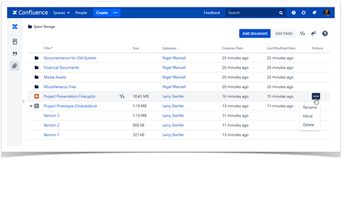 confluence versions with years confluence versions with years