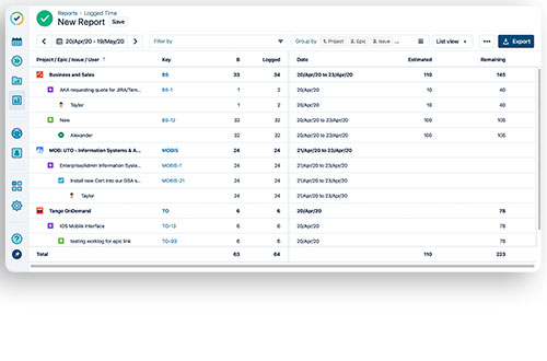 Tempo screen 2